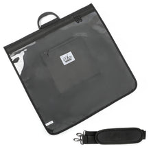 Load image into Gallery viewer, Tallit tallis and Tefillin Clear Front Rain Proof Travel Tote bag with Carry Handle And shoulder strap
