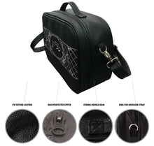 Load image into Gallery viewer, SUPER STAM Tallit and Tefillin Faux Leather Prayer Travel Tote Bag Rain Proof Carry Handle And shoulder strap