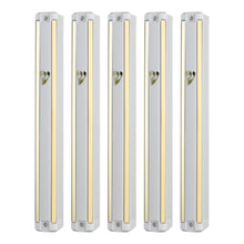 Load image into Gallery viewer, Plastic MEZUZAH CASE WHITE With Mirror Design Rubber Cork Waterproof Rubber Cork Sold in unit of 5 pcs
