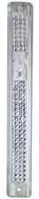 Load image into Gallery viewer, Plastic MEZUZAH CASE CLEAR with Stones 2965 Silver shin Waterproof Rubber Cork
