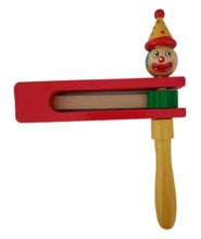 Load image into Gallery viewer, Colorful Wooden Gragger Grogger Noise Maker 5.72 x 4.91 inches Color Party Graggers for Party Favors Holiday Celebration

