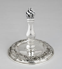 Load image into Gallery viewer, Sterling Silver Etz Chaim Torah Rollers  Set Top And Bottom # 41-61
