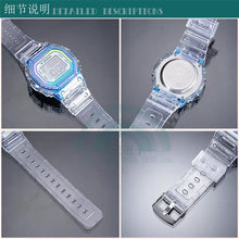 Load image into Gallery viewer, candy colorful rainbow Classic Quartz Plastic Strap,  Watch Water Resist Stop Digita Sport Watch
