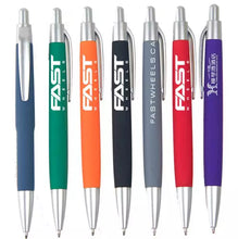 Load image into Gallery viewer, Plastic Plastic rubber pen custom logo printed
